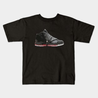 AJ XVI - Pixelated art Kids T-Shirt